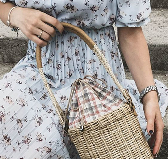  Le sac panier, accessoire phare de l'été 2019