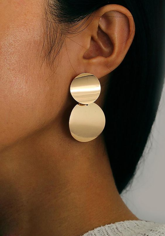 Boucles d'oreilles grands formats 