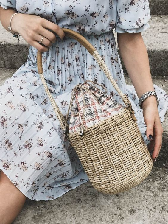 Sac en hotsell osier tendance 2019